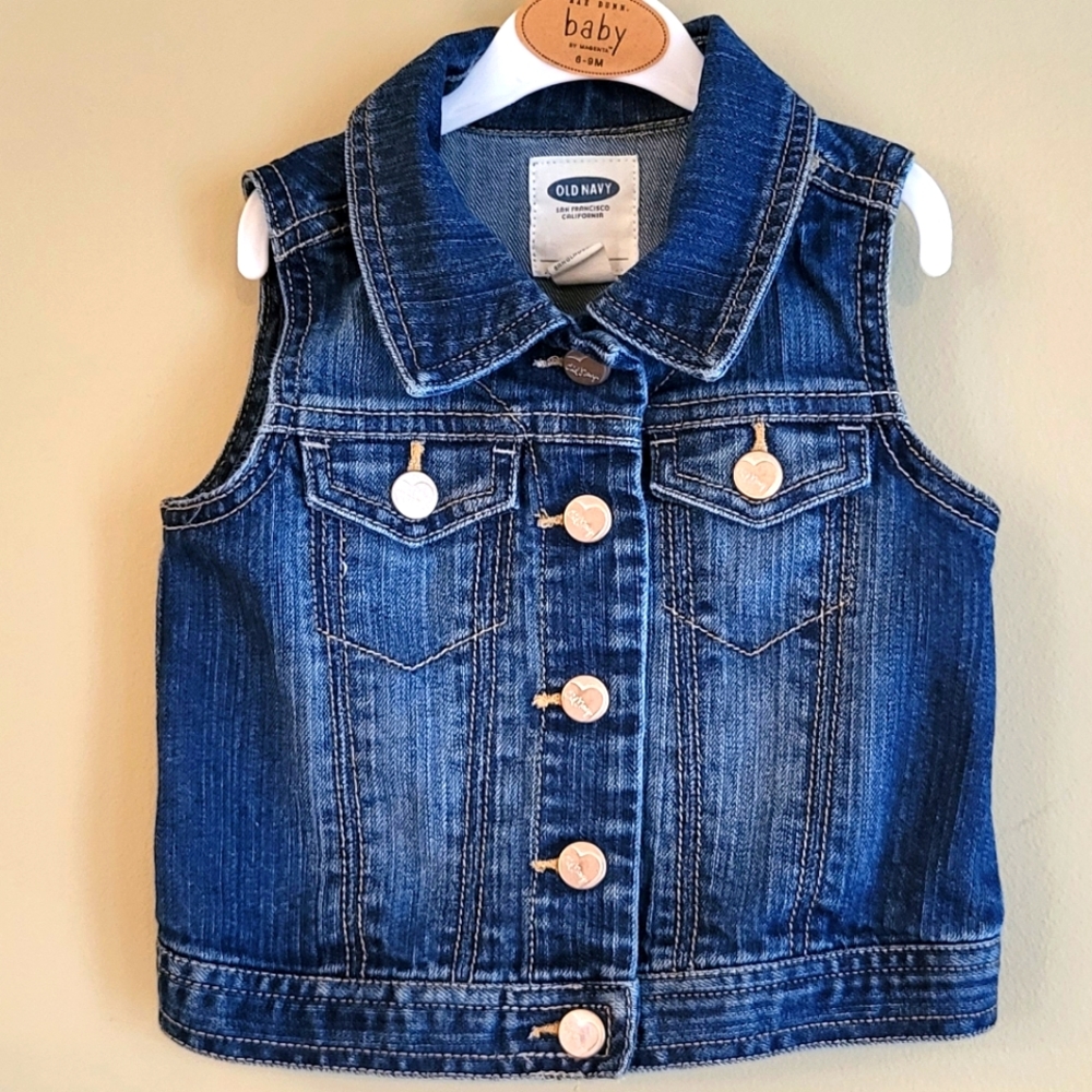 Old Navy denim vest